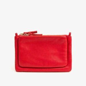 Clare V Red Wallet Clutch Plus Rouge